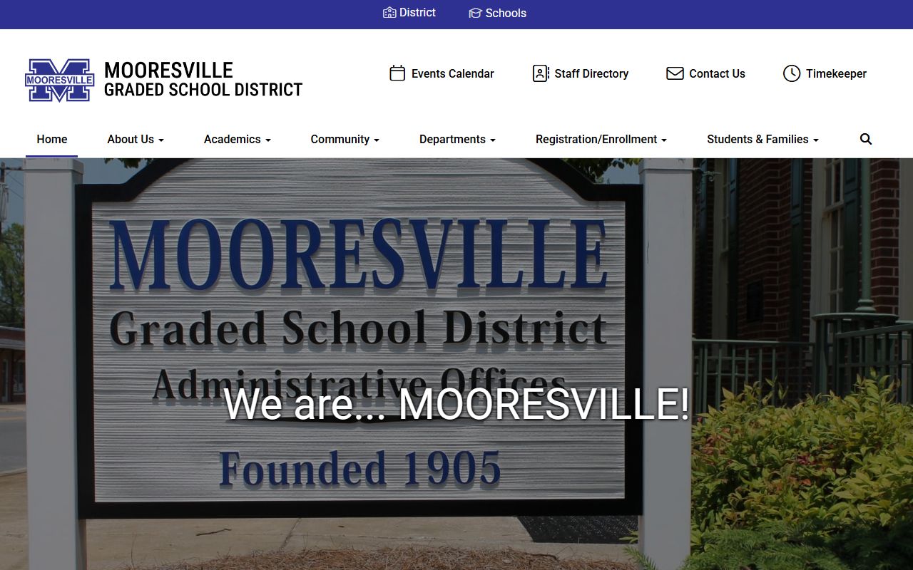 Mooresville phone directory Mooresville Graded School District